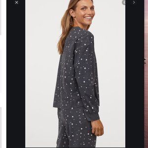 Patterned Jersey Pajamas